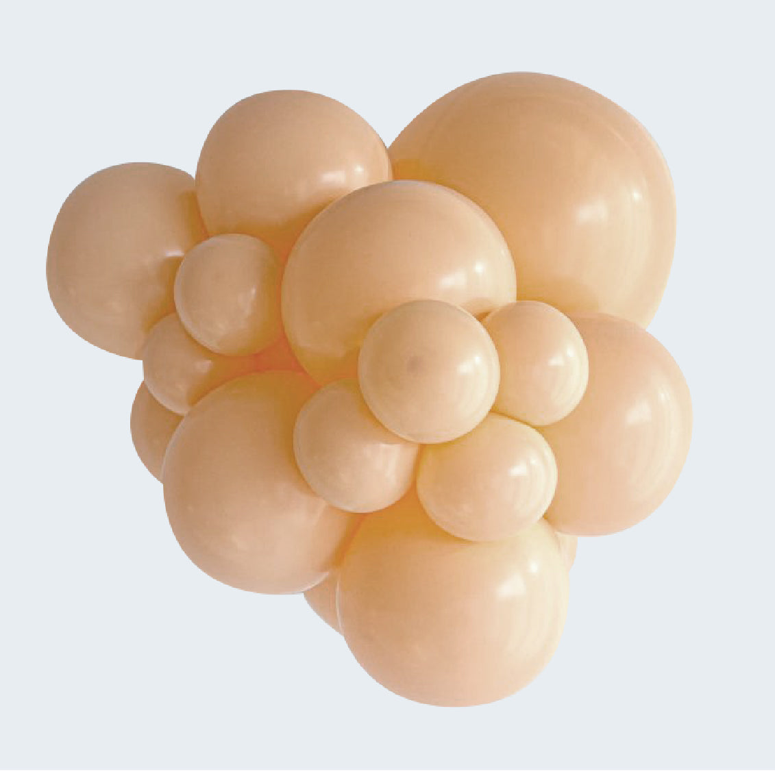 Sempertex Pastel Matte Malibu Peach 660 Latex Balloons Sempertex