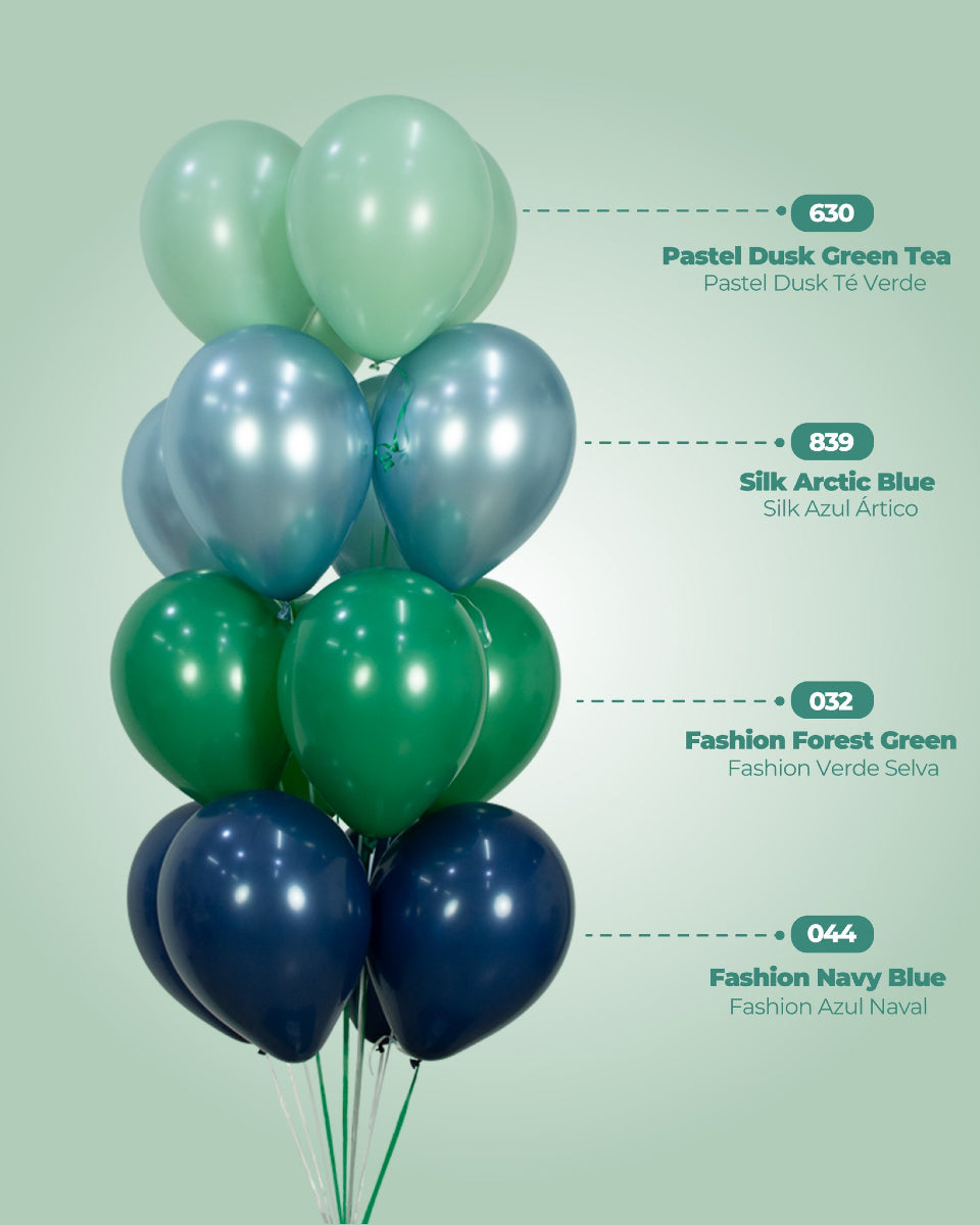 Sempertex Dusk Green Tea 126 Latex Balloons