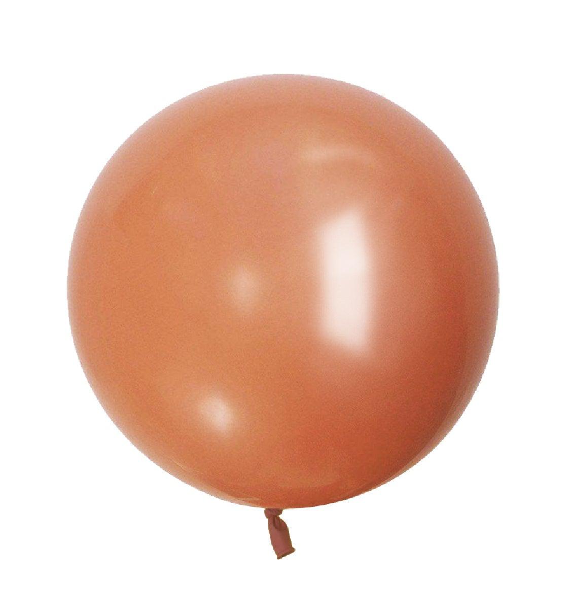 Tuftex Burnt Orange Latex Balloons Tuftex