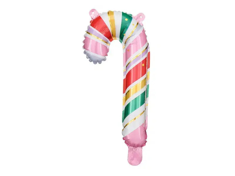 Candy Cane Christmas Foil Balloon 35cm (Pack of 5) Party Deco