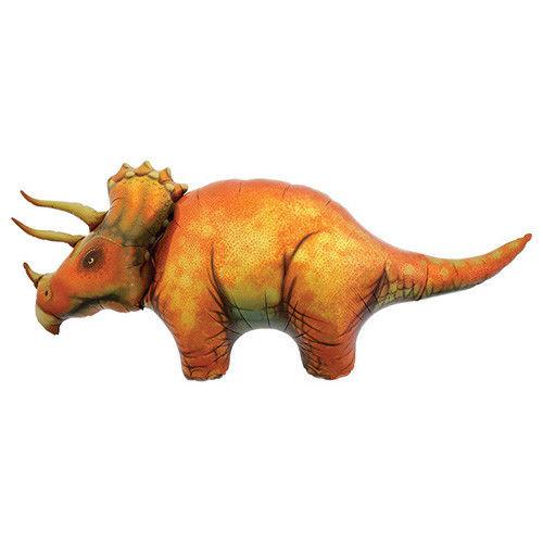 Dinosaur Foil Shape 42" (107cm) Triceratops Qualatex