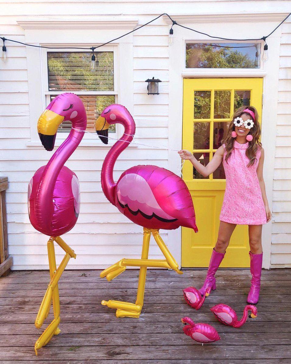 Flamingo Balloon 172cm Anagram