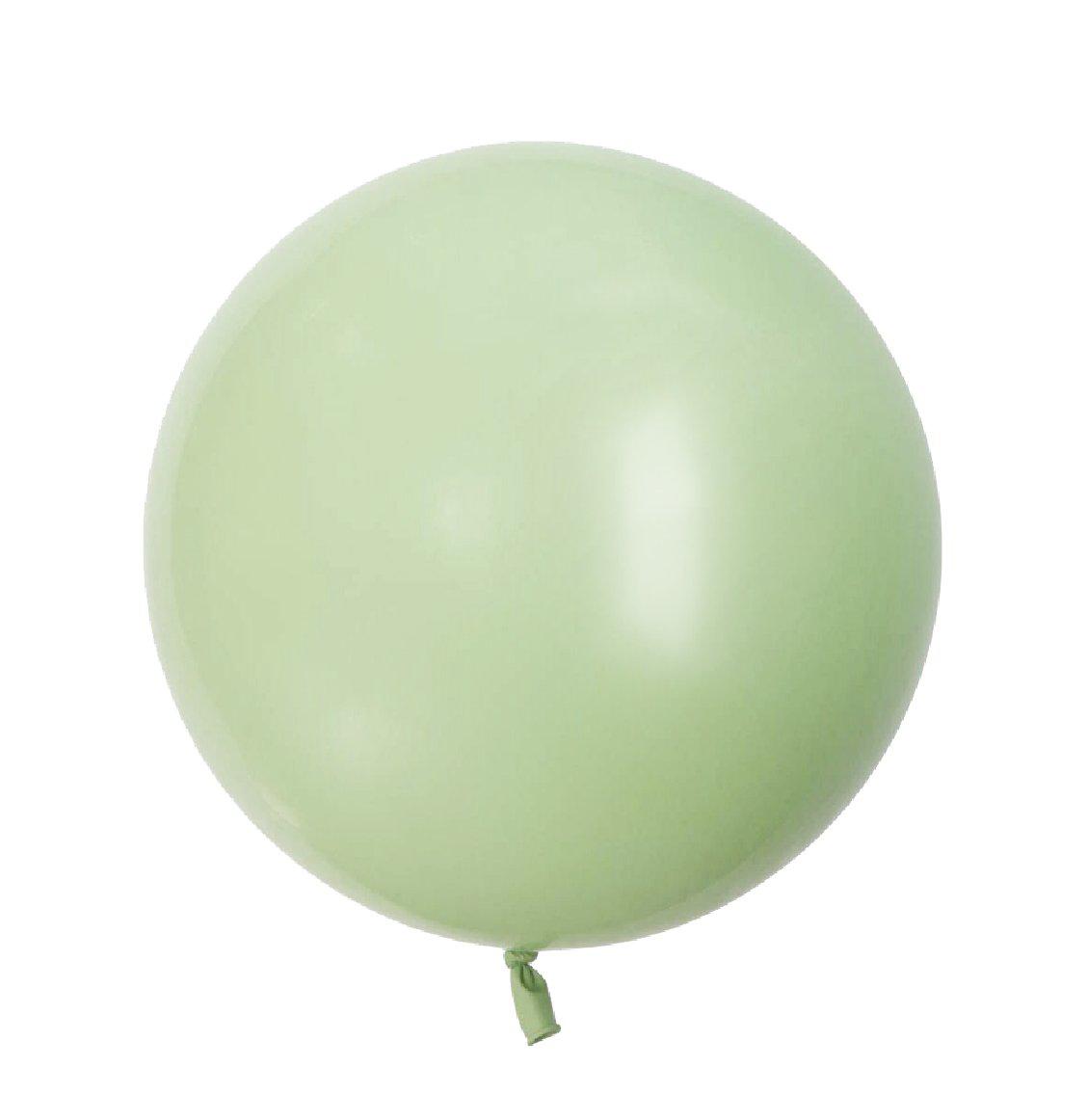 Green Pistachio Latex Balloons Party Deco