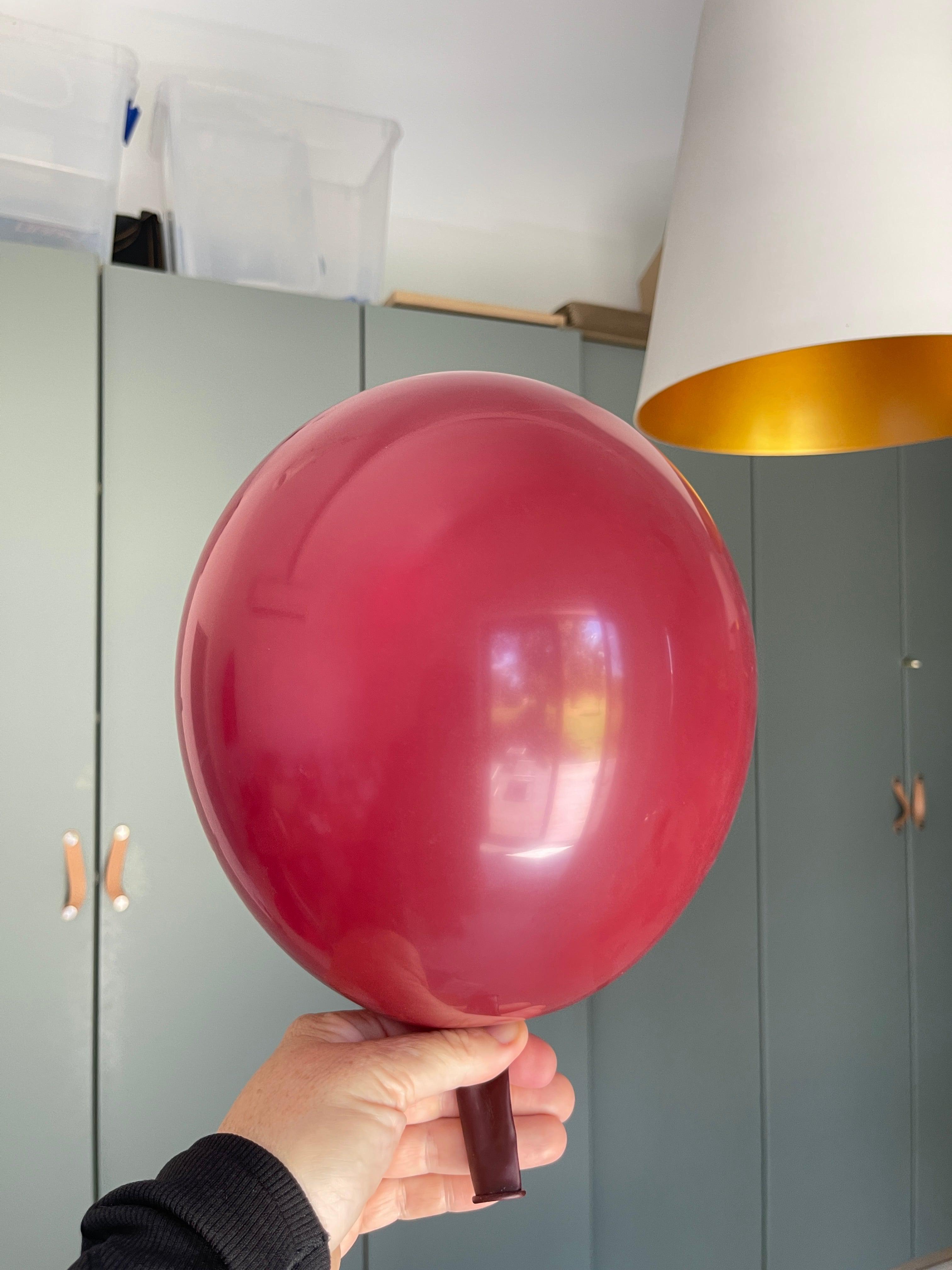 Maroon Latex Balloons Alpen