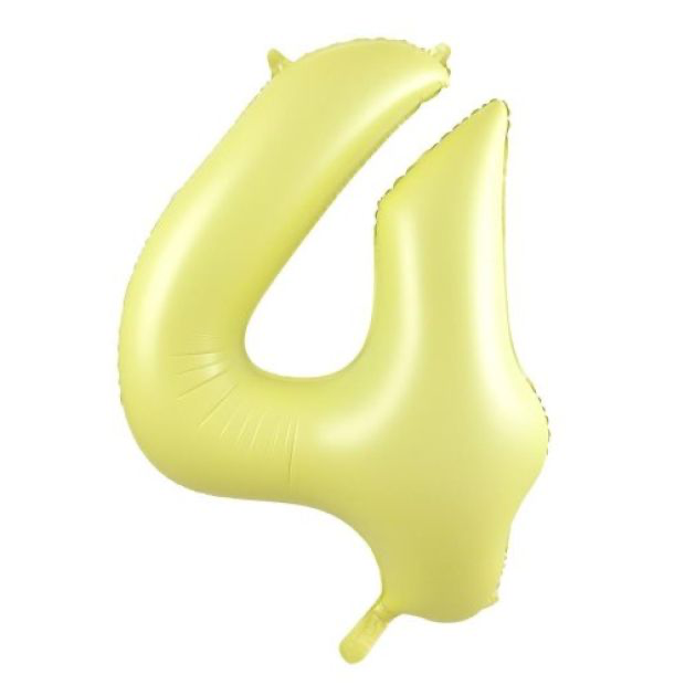 Pastel Matte Yellow Number 4 (34") 86cm Decrotex