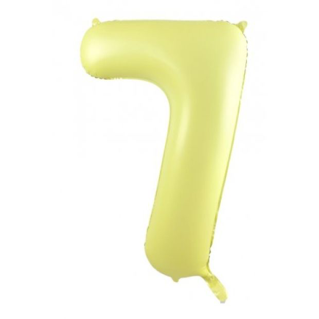 Pastel Matte Yellow Number 7 (34") 86cm Decrotex
