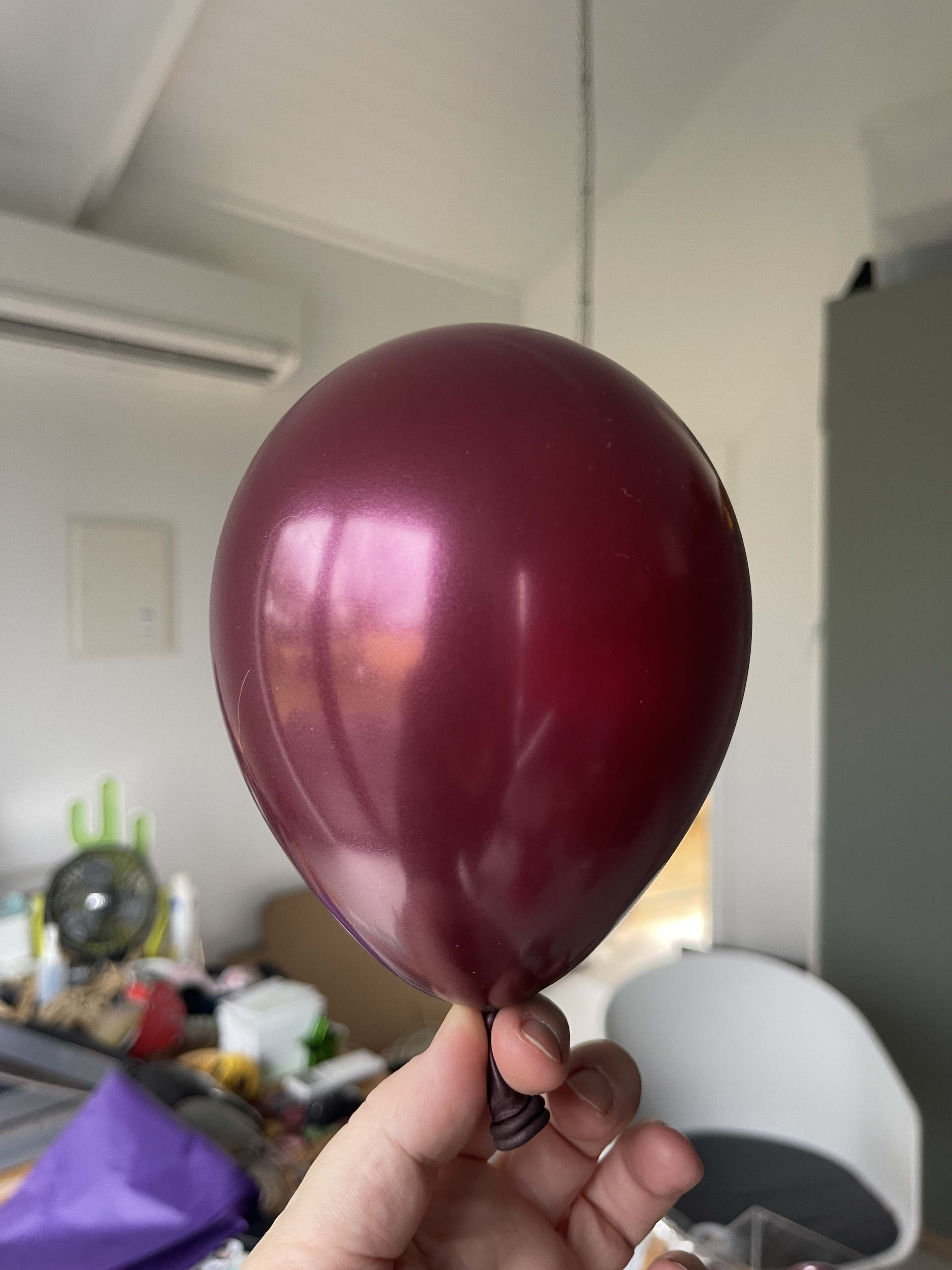 Qualatex Pearl Burgundy Maroon Latex Balloons Qualatex Latex