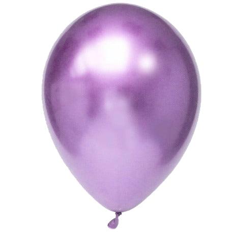 Qualatex Purple Chrome Latex Balloons Qualatex Latex