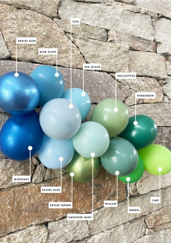 Sempertex Reflex Blue Latex Balloons Sempertex
