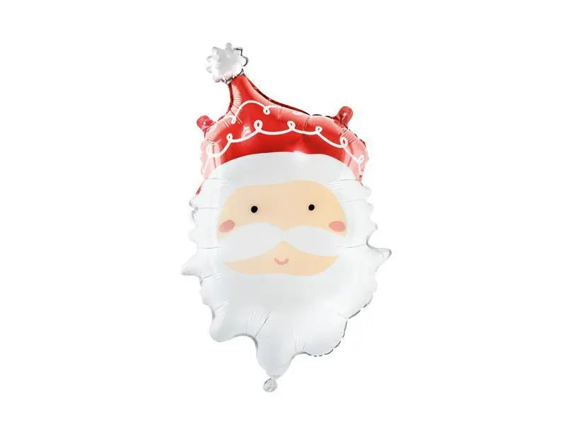 Santa Foil Christmas Balloon 60cm Party Deco