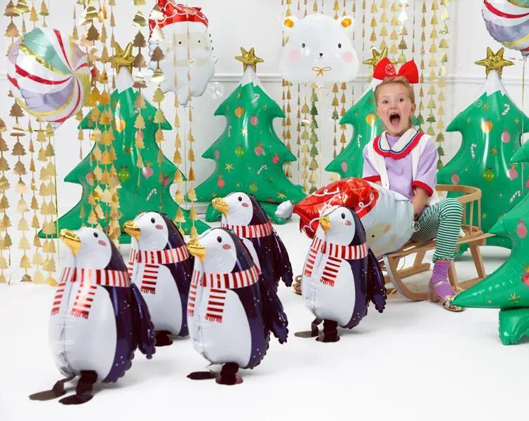 Santa Foil Christmas Balloon 60cm Party Deco