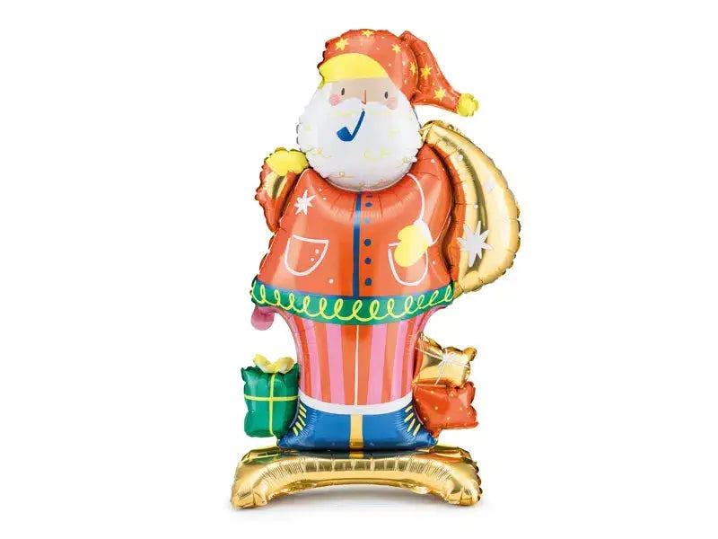 Standing Santa Christmas Balloon 106cm Party Deco