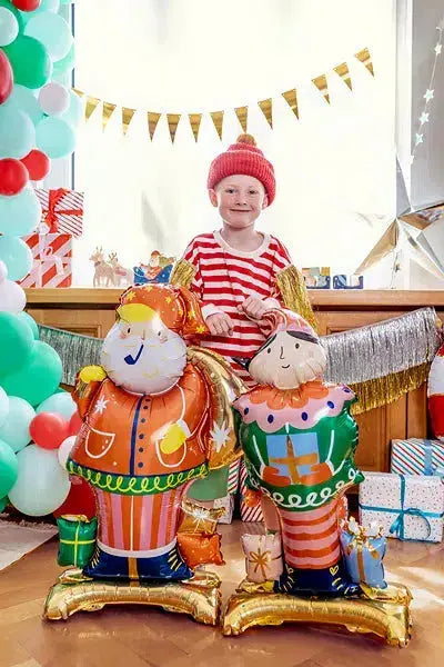 Standing Santa Christmas Balloon 106cm Party Deco