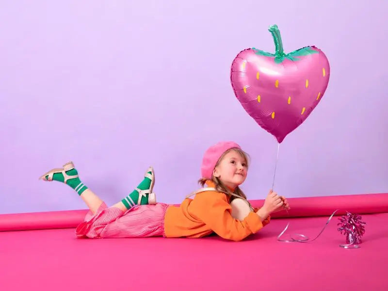 Strawberry Foil Balloon Party Deco
