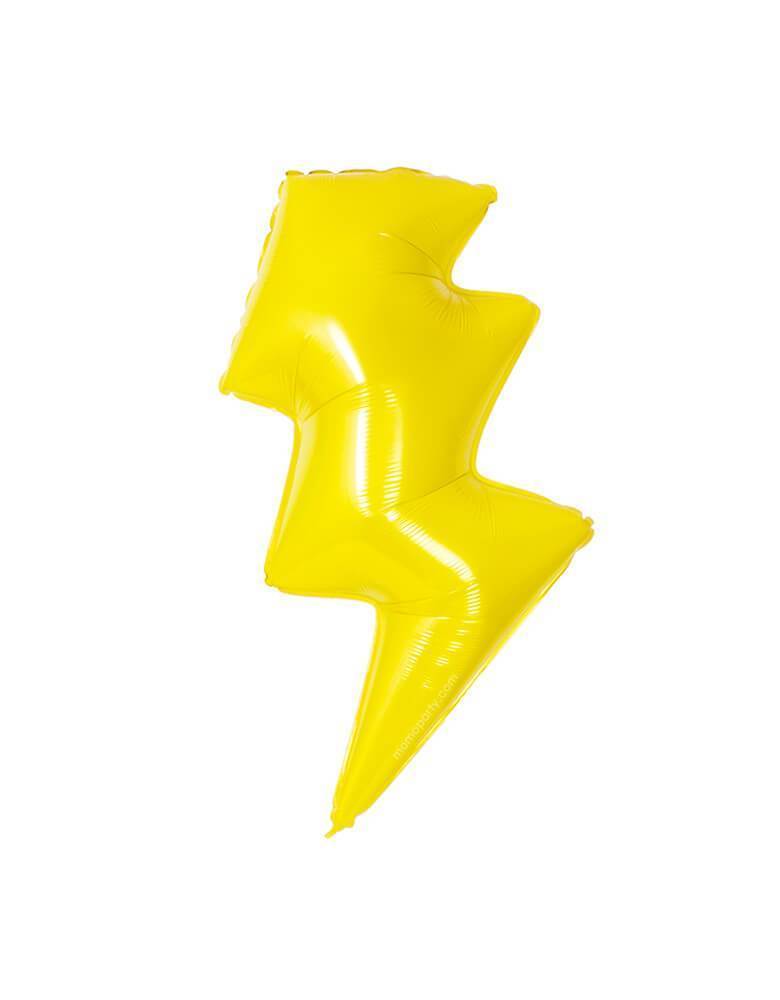 Superhero Lightening Bolt Foil Balloon 36" (91cm) Betallic