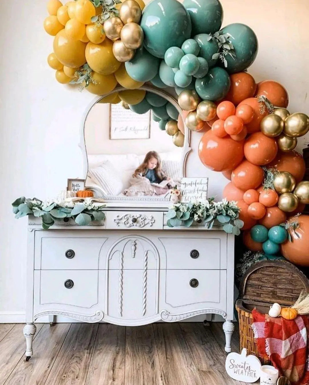 Tuftex Burnt Orange Latex Balloons Tuftex