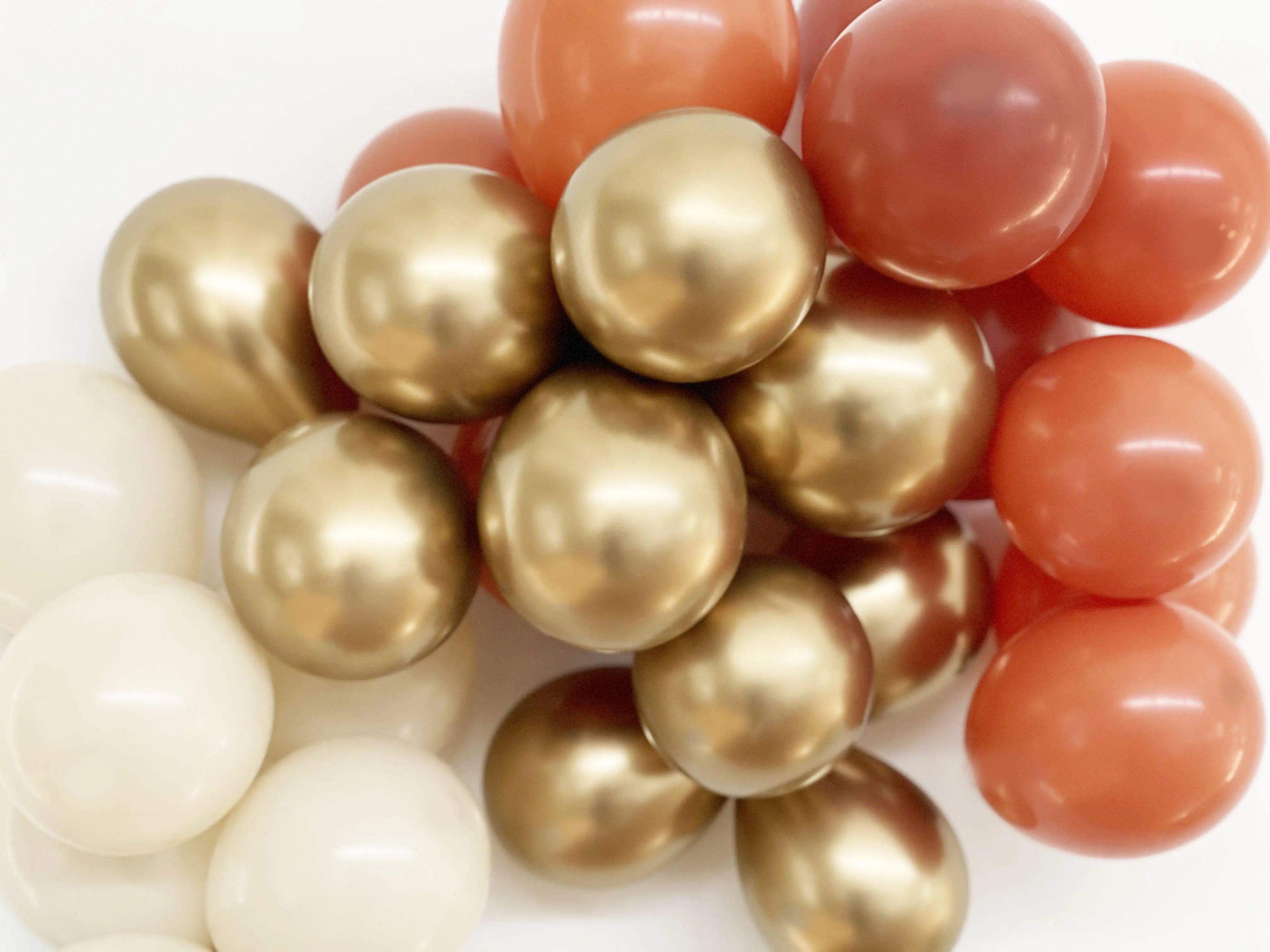 Tuftex Burnt Orange Latex Balloons Tuftex