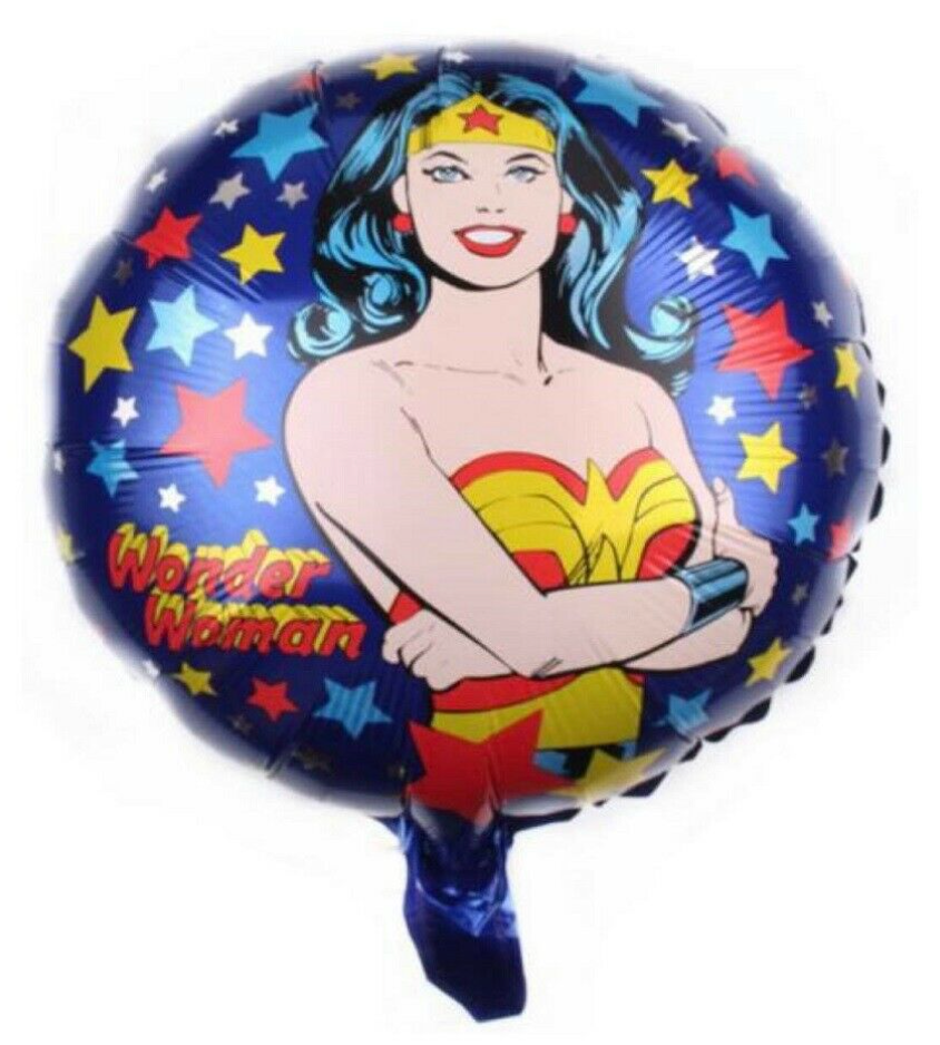 Wonder Woman Round Foil Balloon 45cm Anagram
