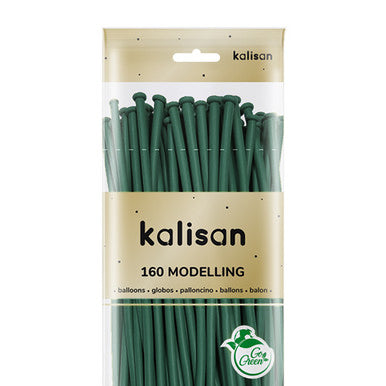 Kalisan Latex Dark Green 100/260M Modelling Balloons