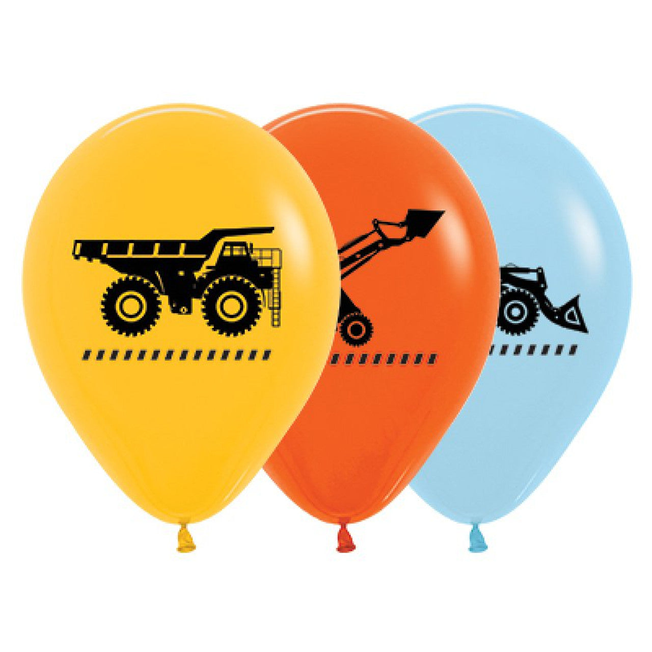Sempertex Trucks Constrction Latex Balloons