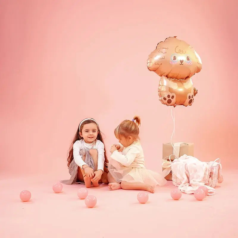 53cm (21") Cute Toy Poodle Foil Balloon Grabo