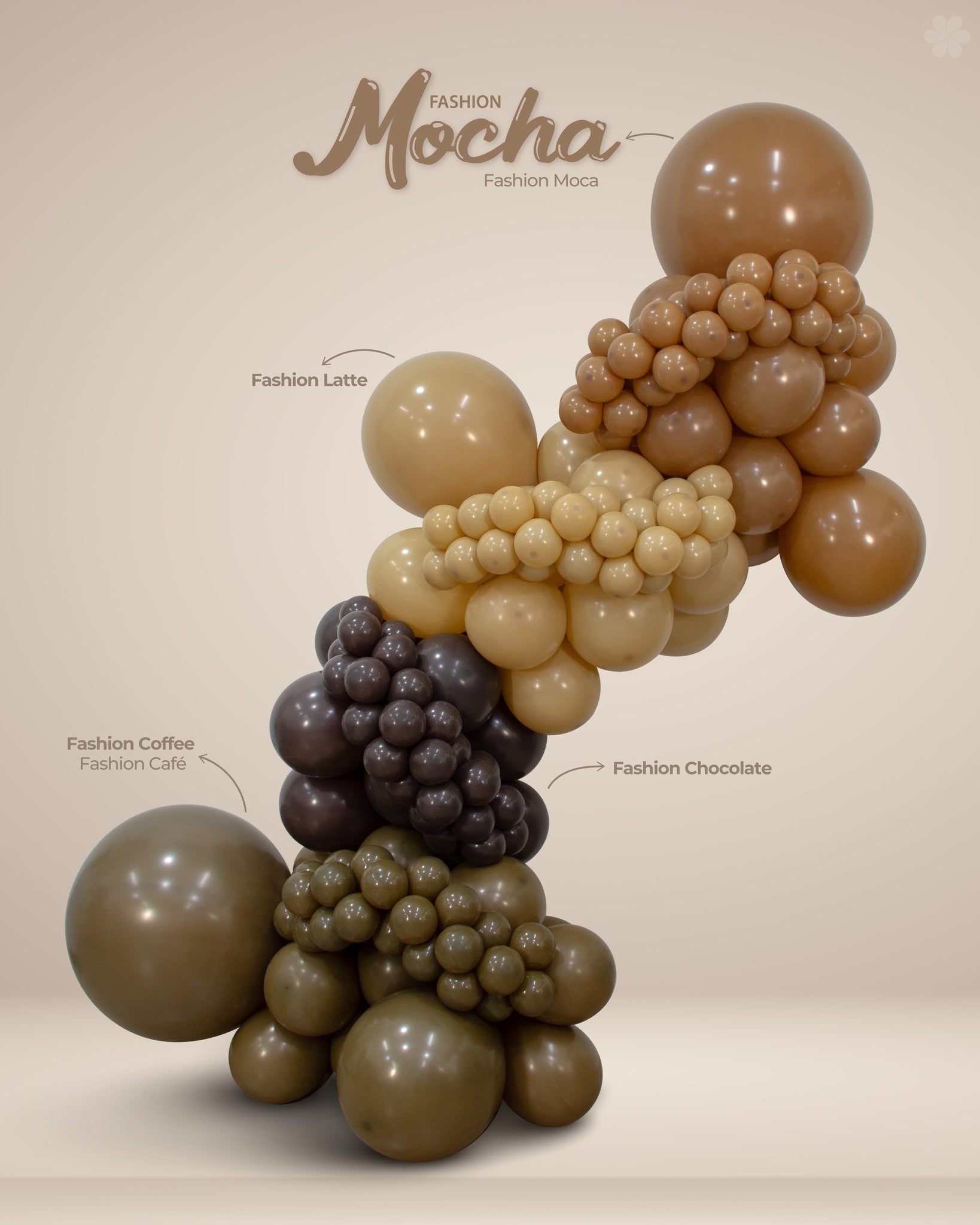 Sempertex Mocha 070 Latex Balloons