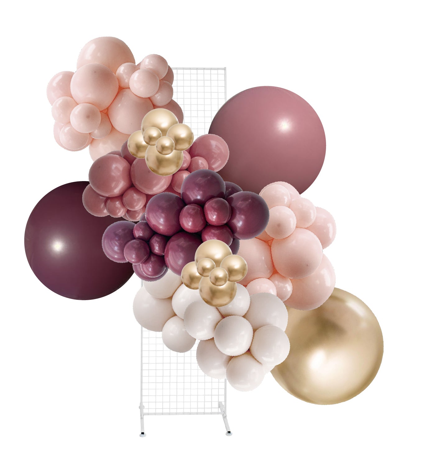 Allure – Rosewood Burgundy Blush Pink Balloon Garland Kit