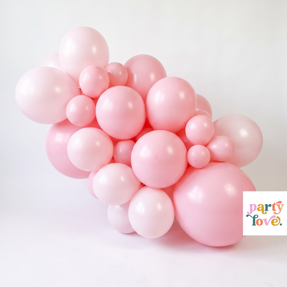 Anagram Pastel Pink Latex Balloons