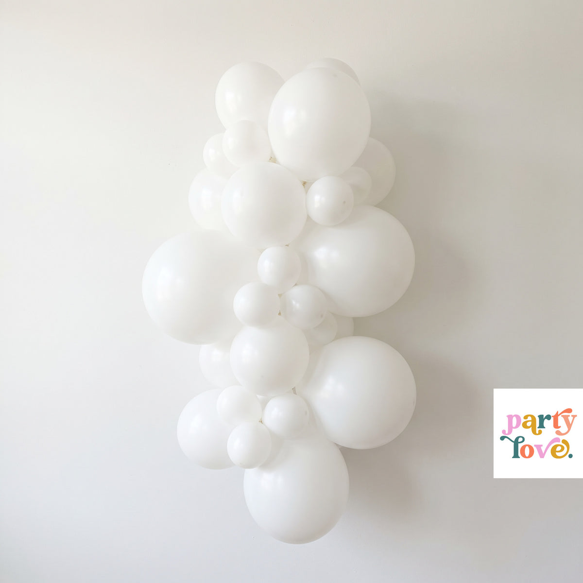 Anagram White Latex Balloons