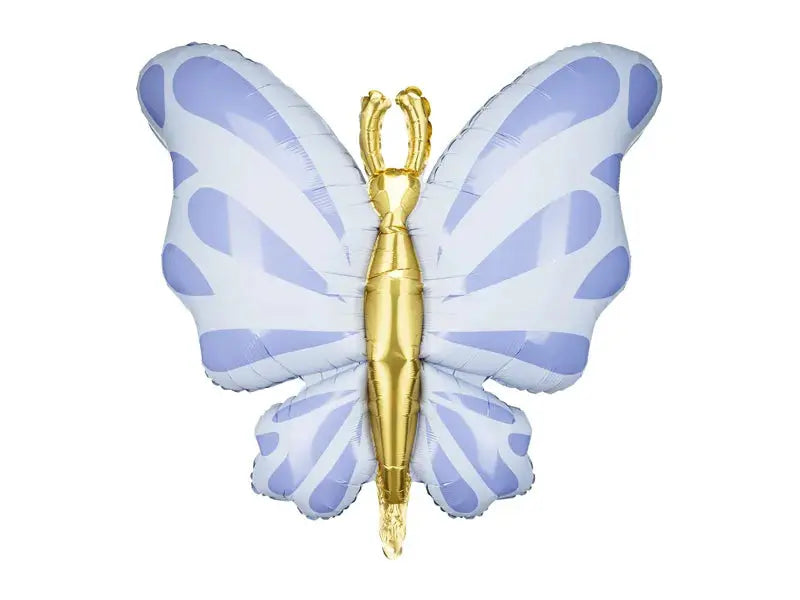 Blue Butterfly Foil Balloon 69cm Party Deco