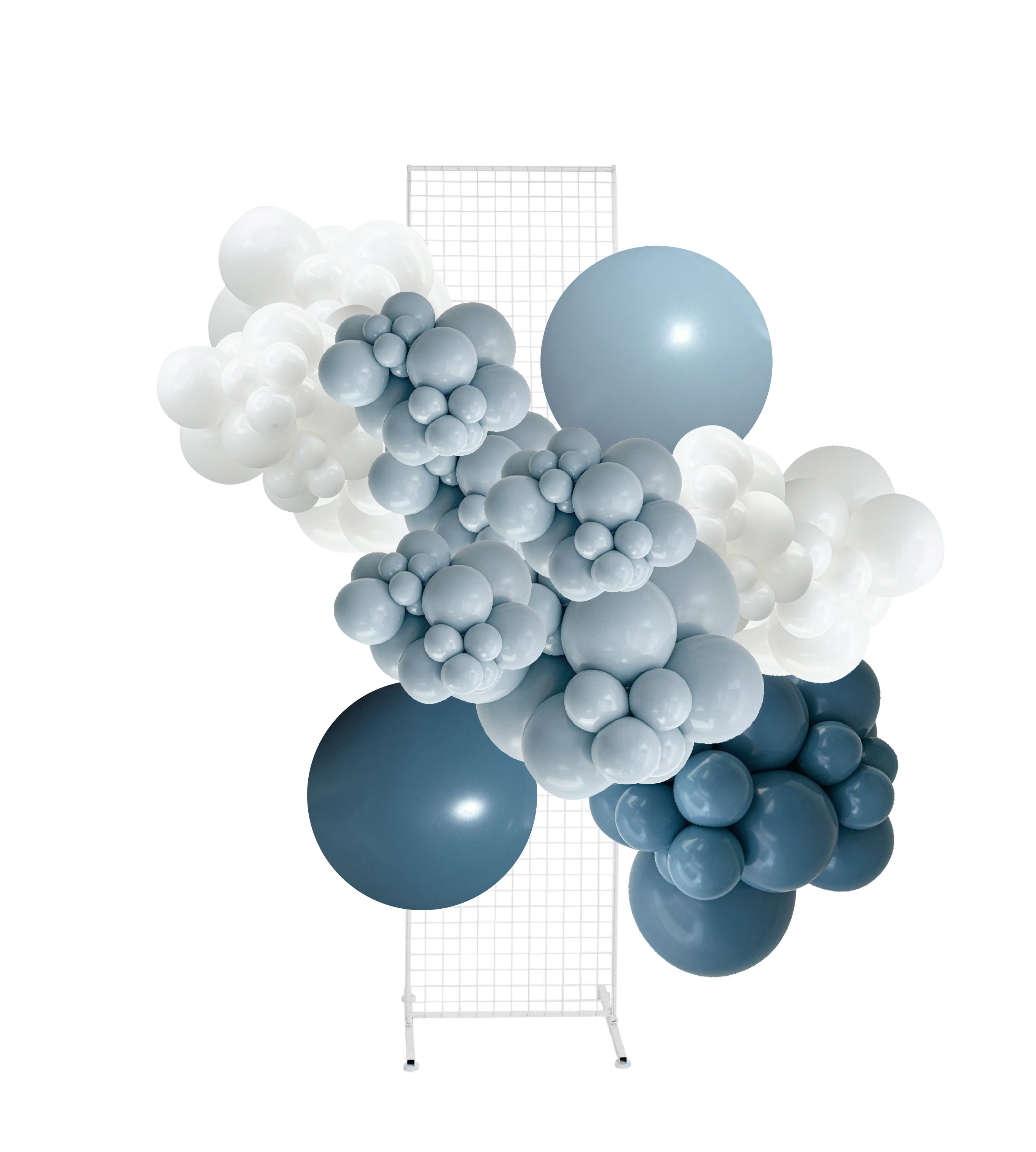 Driftwood – Denim, White, Blue Balloon Garland Kit