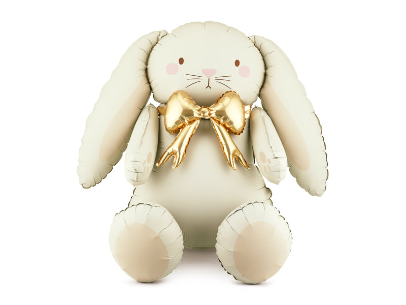 Bunny Rabbit Foil Balloon 84cm, perfect for parties and celebrations.