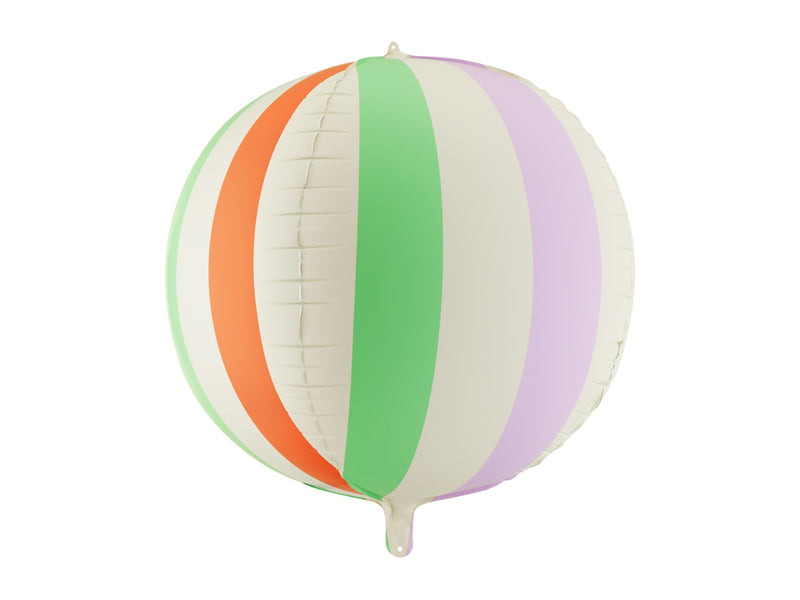 Striped Ball Foil balloon 75 cm