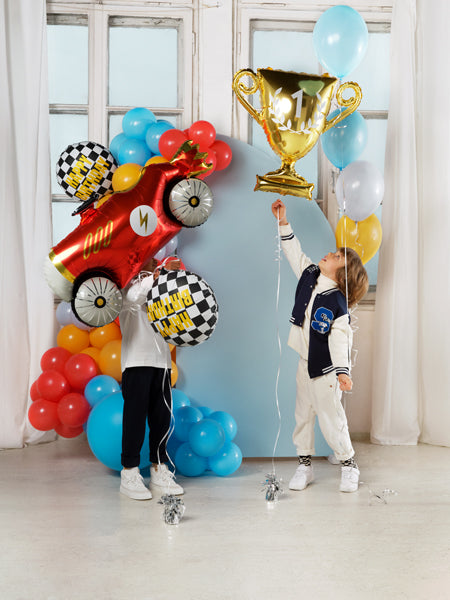 Party Deco Foil Shape Gold Cup Balloon 64cm Party Deco