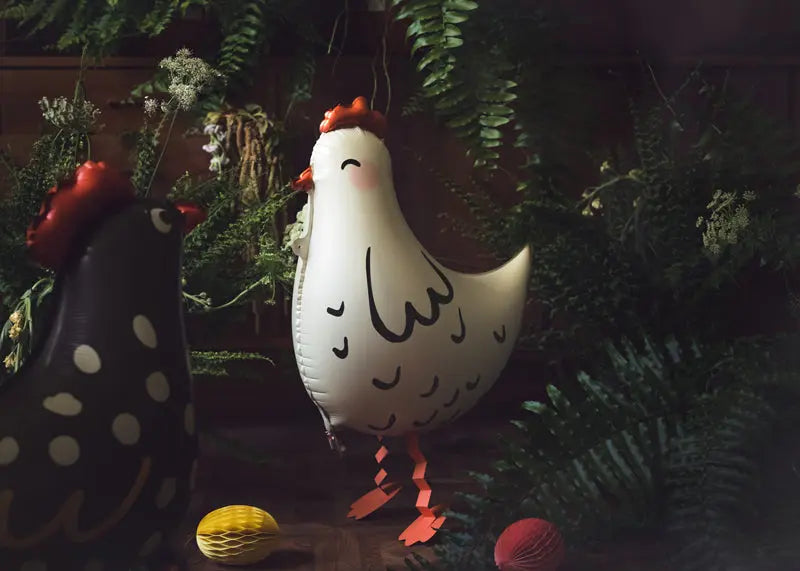 Hen foil balloon, 48x60 cm Party Deco