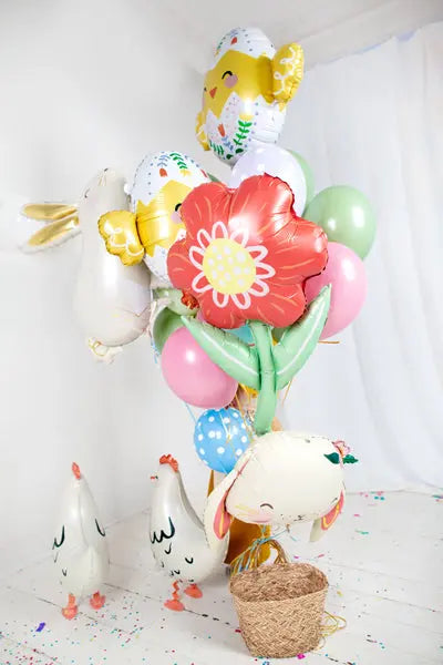 Hen foil balloon, 48x60 cm Party Deco