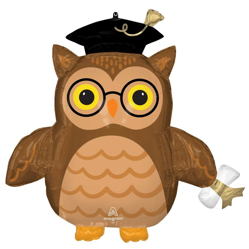 Graduation Owl Balloon 76cm Anagram