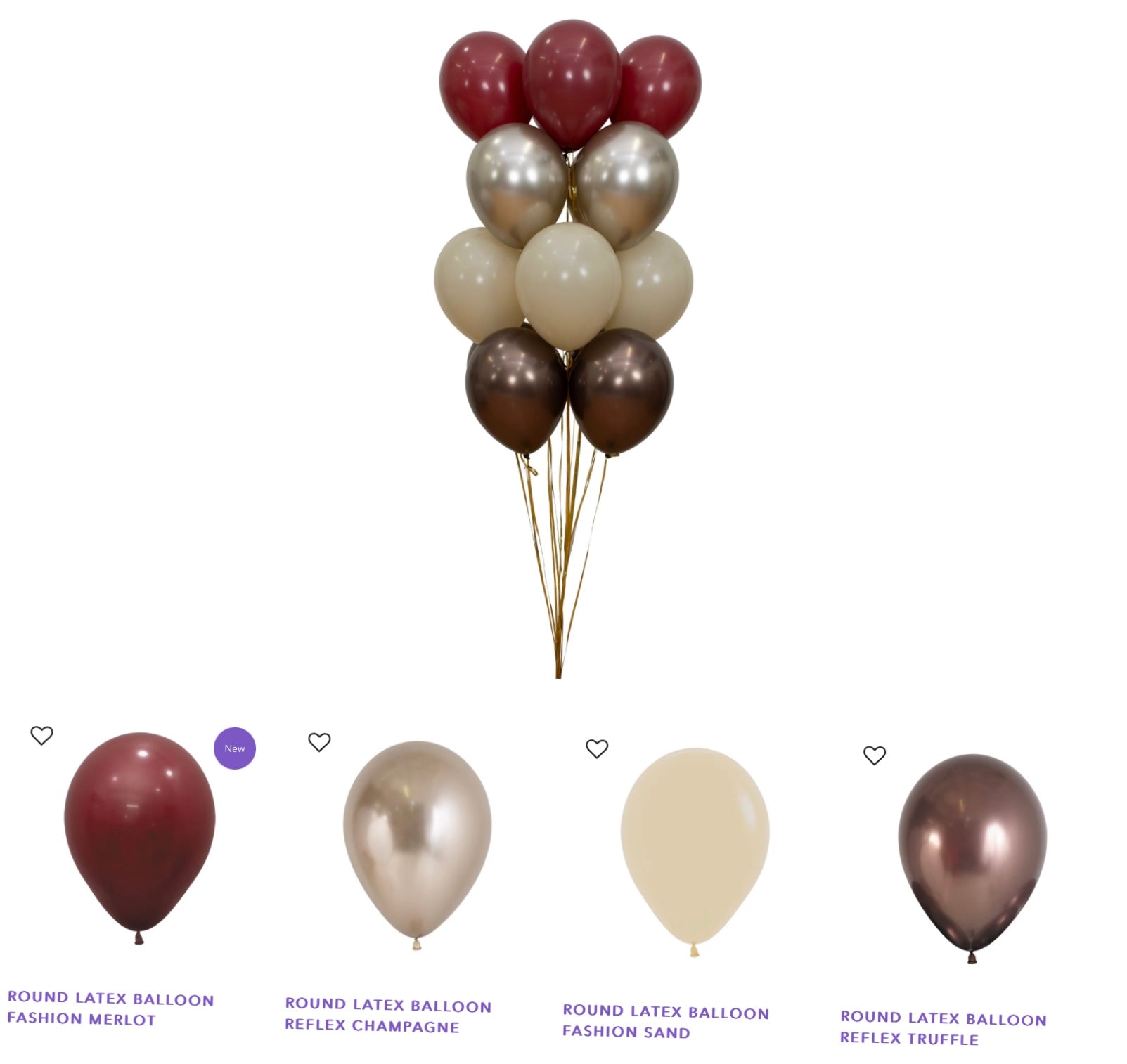 Sempertex Merlot Latex Balloons Sempertex