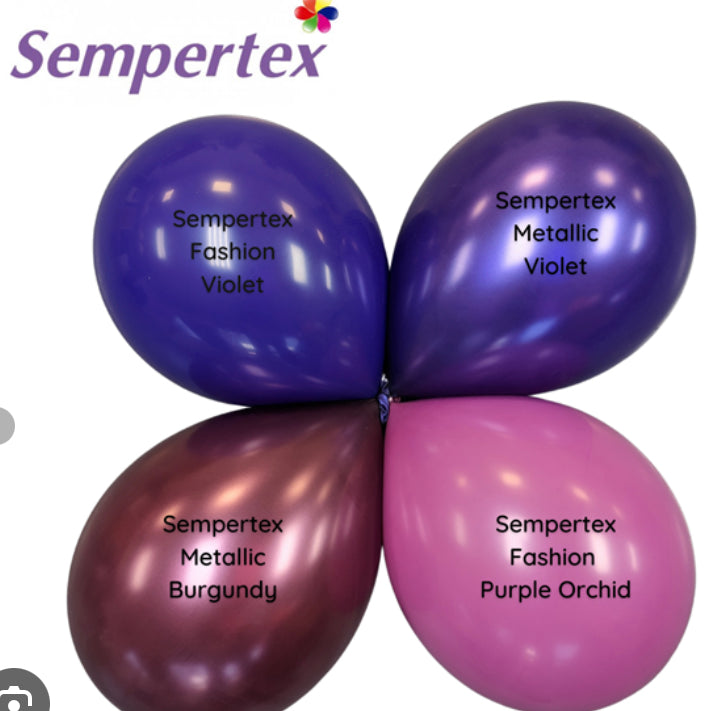 Sempertex Purple Orchid Latex Balloons Sempertex