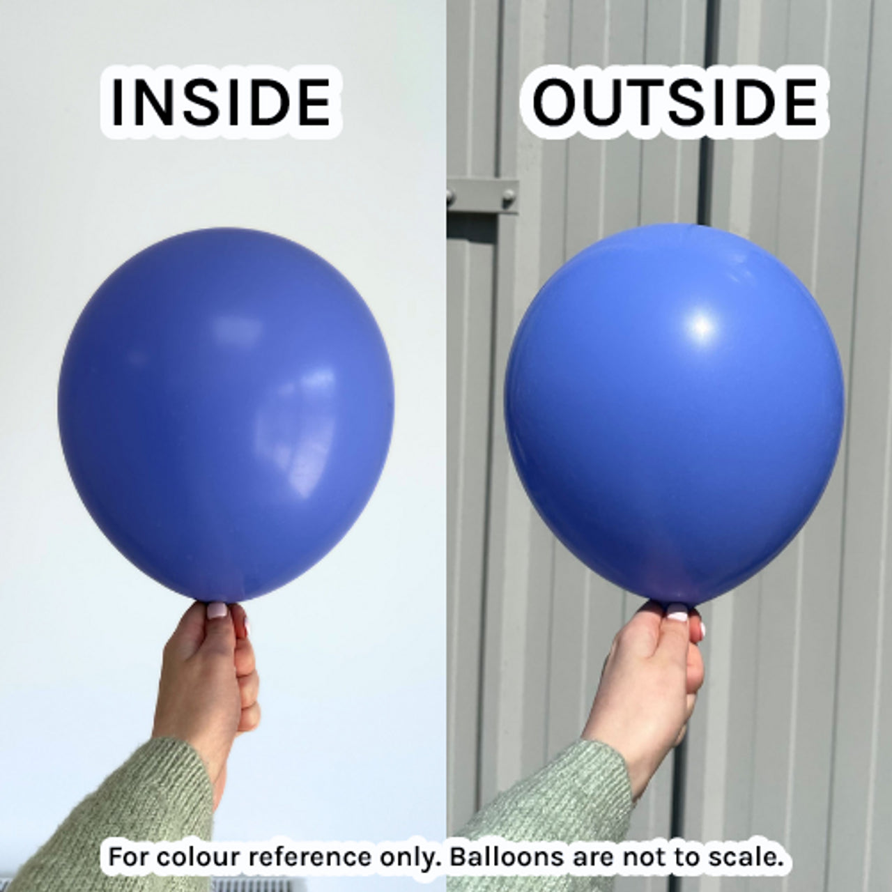 Kalisan Periwinkle Blue Latex Balloons