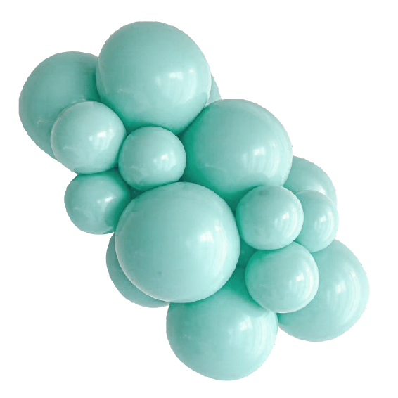 Kalisan Mint Green Latex Balloons