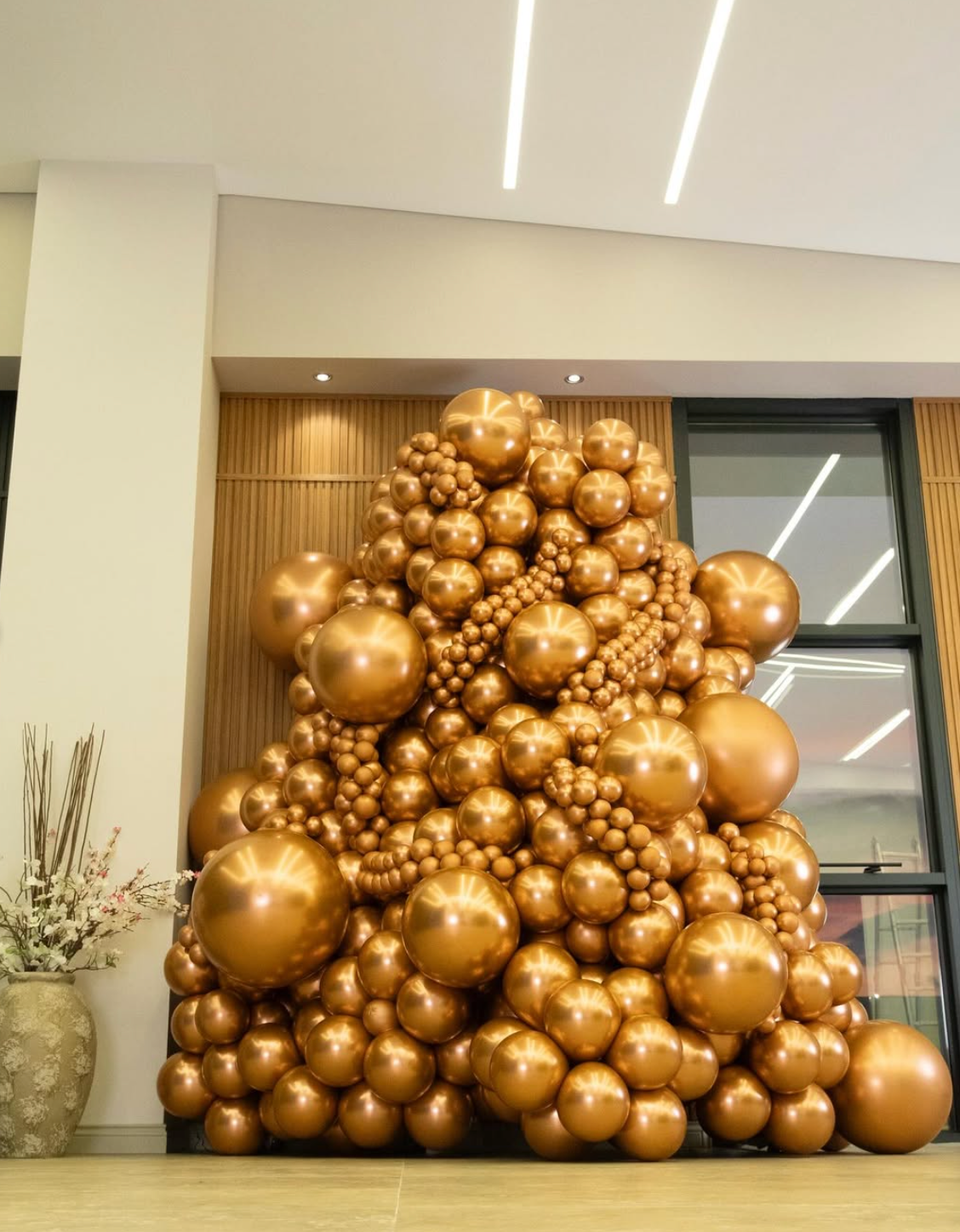 Mirror Gold Kalisan Latex Balloons Kalisan