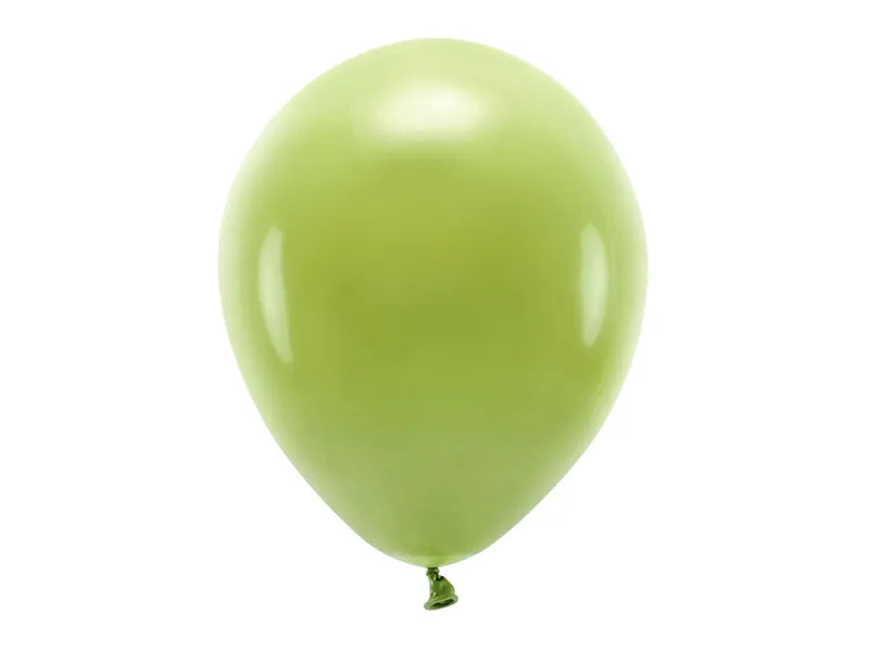 Party Deco Olive Green Latex Balloons