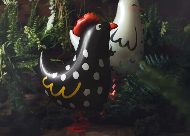 Rooster foil balloon, 48x60 cm Party Deco