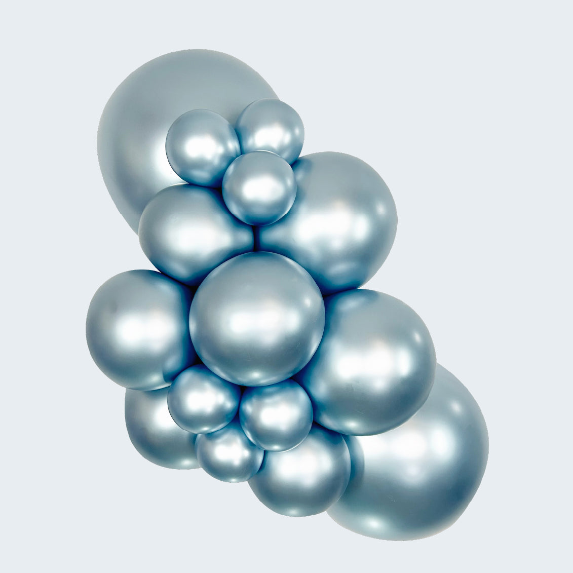 Sempertex Silk Arctic Blue 839 Latex Balloons