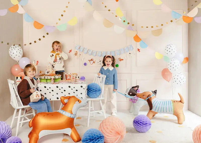 Standing Dog Foil Balloon Corgi, 88x70 cm Party Deco