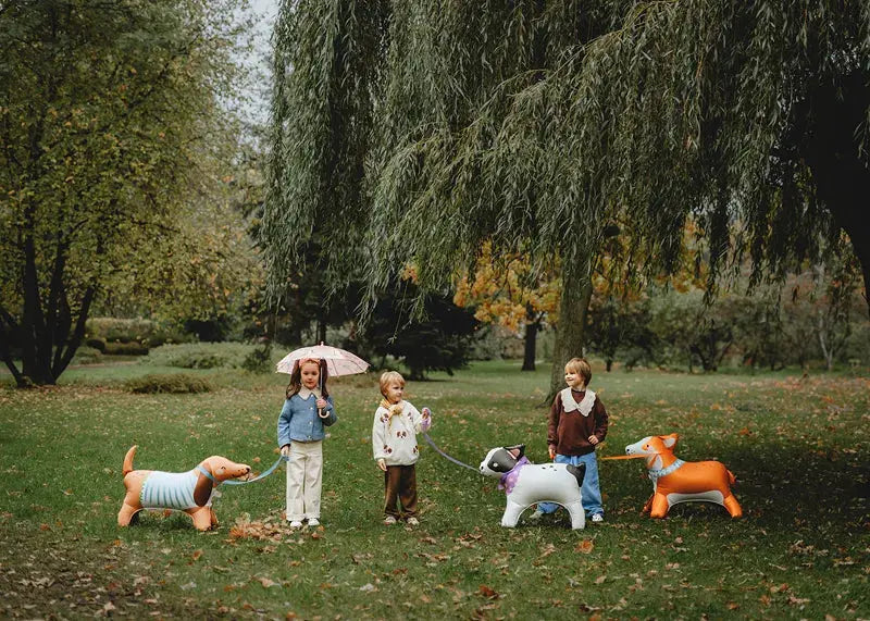 Standing Dog Foil Balloon Dachshund, 89x58 cm Party Deco