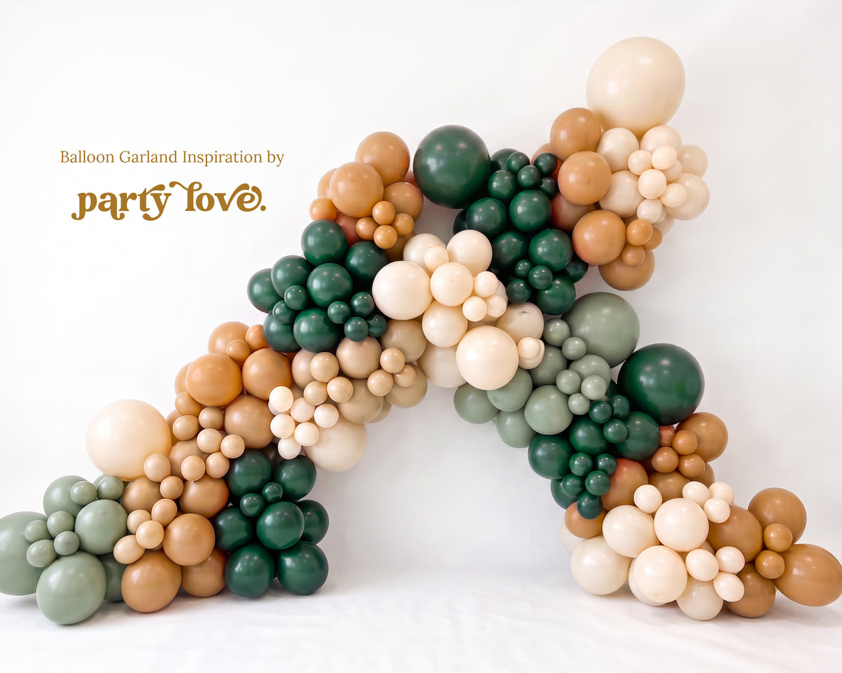 Into the Woods Balloon Garland Inspiration