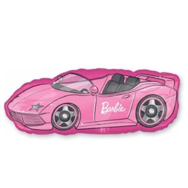 Barbie Car Roadster Foil Balloon 94cm