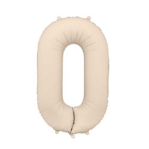 Number 0 Matte Beige Cream 86cm